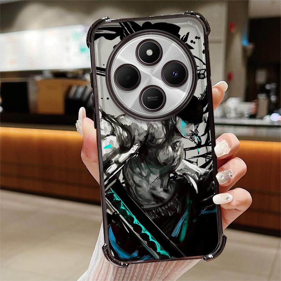 Anime Ones Pieces Clear Cover Case for Xiaomi Redmi A3 A5 14C K80 5G 13C K80 Pro A3X