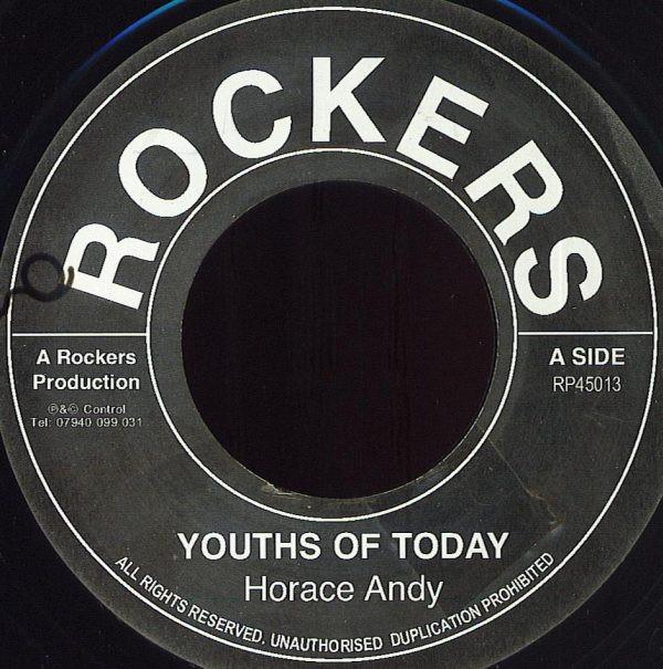 7inch Record HORACE ANDY / ROCKERS ALL STARS - Youths Of Today / Version RP45013 Rockers 1978 UK Reggae, Ska & Dub