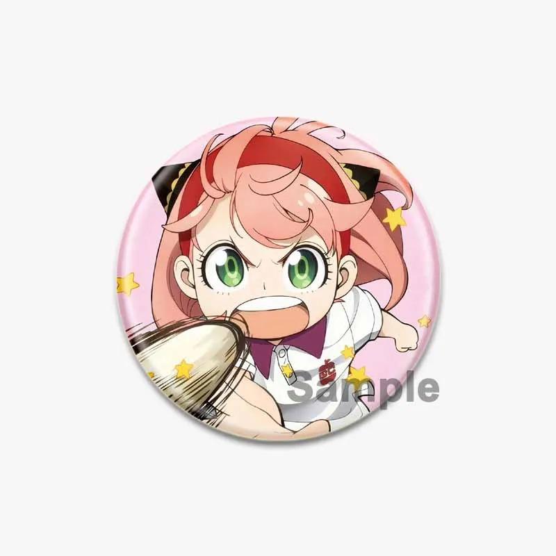 32/44/58mm SPY × FAMILY Badge Cute Anime Anya Forger/Damian Lapel Pins 58mm Round Brooch for Backpack Clothes Accessories Fan Jewelry Gift