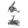 Squid Wheel Smooth Front Rear Double Brake Fisherman Cost-effective Fishing Reel 5.5:1 Gear Ratio Max 12KG Drag for Saltwater 260319
