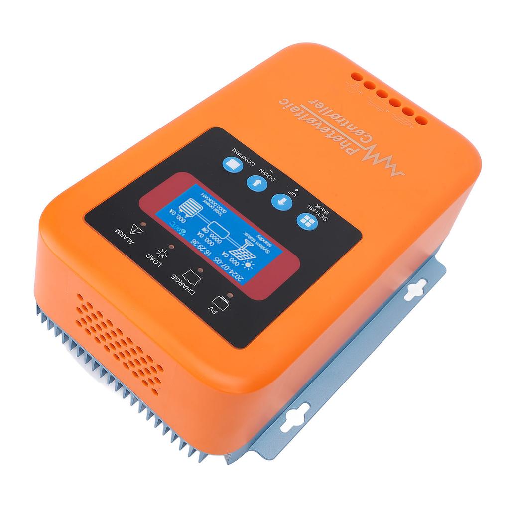 Solarmodul Laderegler 12V 24V 36V 48V LCD-Anzeige MPPT Solarmodulregler