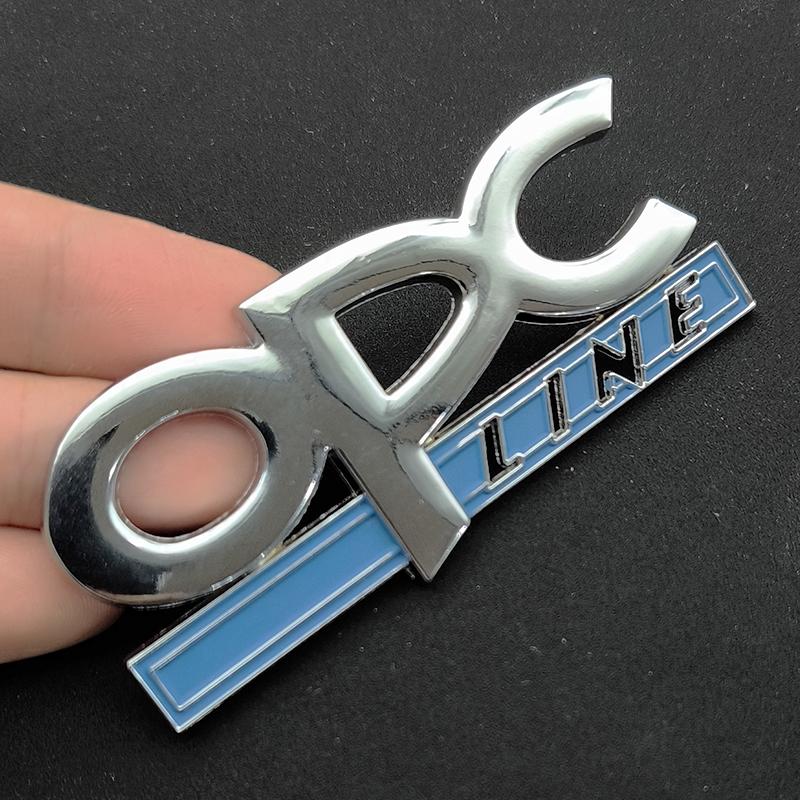 3D Metal Logo OPC Car Grille Emblem Badge Rear Sticker For Opel Astra G H J K Corsa D Zafira B Insignia Mokka Regal Accessories