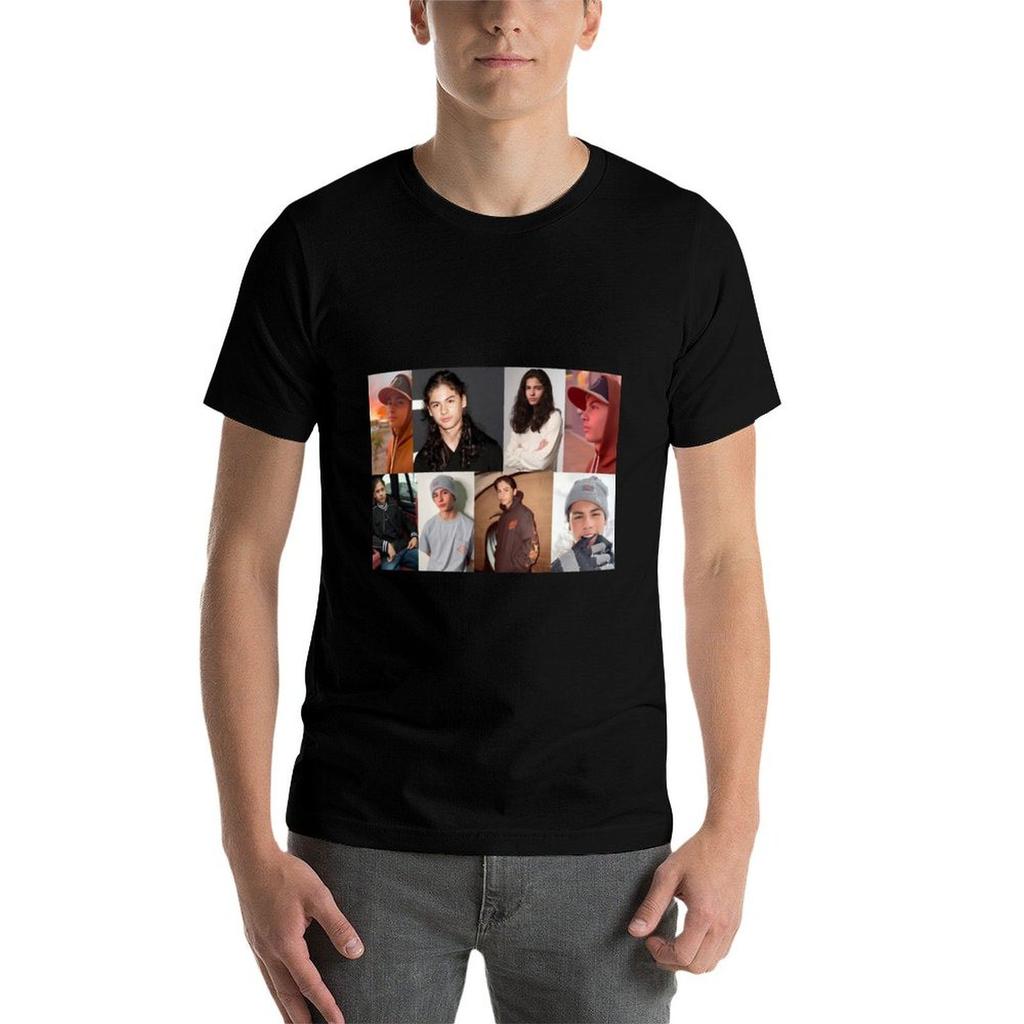 Miguel Cazarez Mora Collage 2 T-Shirt Cotton T Shirts High Quality T Shirt for Man T-Shirt