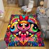 Custom 1Pc Powerpuff Girls Adventure Rug Office Carpet Indoor Outdoor Entrance Doormat Nonslip Soft And Comfortable Living Room D2915230
