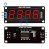 TM1637 0.56" 4 Bit LED Digital Tube Display 7 Segments Yellow/White/Red/Green/Blue Clock Digital Tube Display Module for Arduino