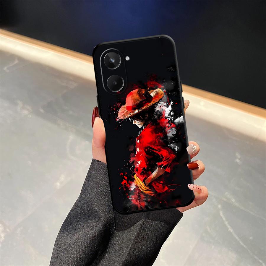

Чехол для телефона для Realme C15 C12 C25 11 Pro 12 14 GT Master Neo2 Nazro 50 50i C33 C35 C53 C55 C21 P3 Ultra One Piece Аниме realme 7 5G