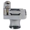 Safety Lock Cabinet Lock Single Double Showcase 5~8mm Anti-theft Cold Rolled Steel Display Cabinet Rust Prevention