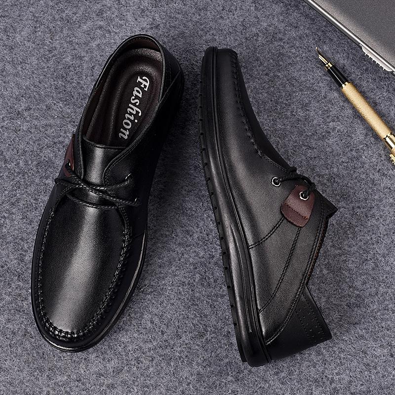 Herren Lederschuhe Business Kleid Herren Formelle Gentleman Schuhe Schuhe Atmungsaktiv Bequeme Oxfords Schuhe Leicht Bequem Weich