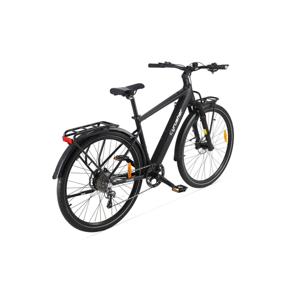 CYRUSHER Voyage 27.5" 700CC Tires Trekking E-Bike 250W Motor 36V 14Ah Battery