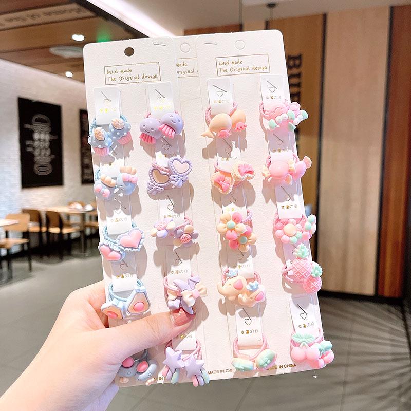 

Корейские детские резинки для волос: Милые резинки-скранчи и маленькие резинки для девочек