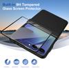 High Definition Magnetic Hinge PC Phone Case for Samsung Galaxy Z Flip 7 FE 6 5 4 With Tempered Film Anti Drop Masafe Cover