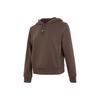 Women's Solid Color Quick-Dry Hoodie In Coffee