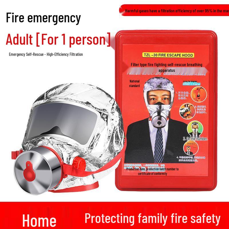 Miling Fire Escape Respirator Mask Adult
