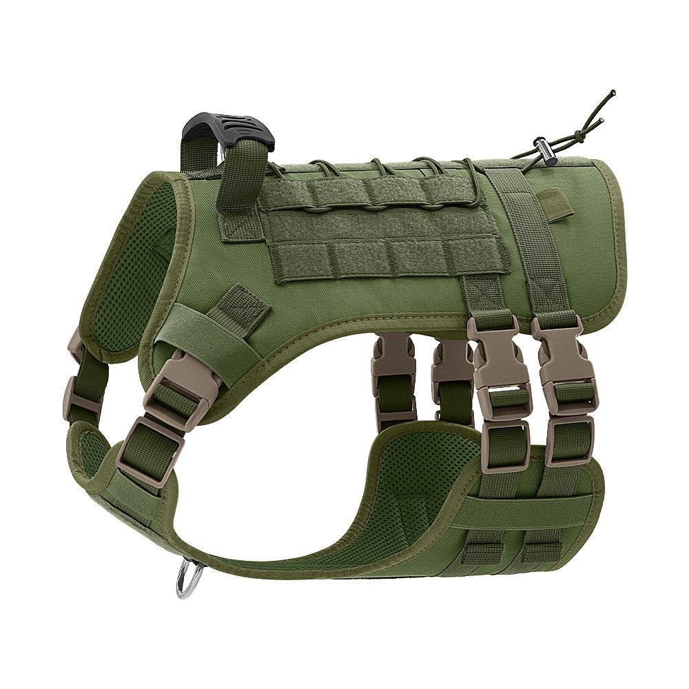 Tactical Waterproof Multi-functional Pet Harness with Leash