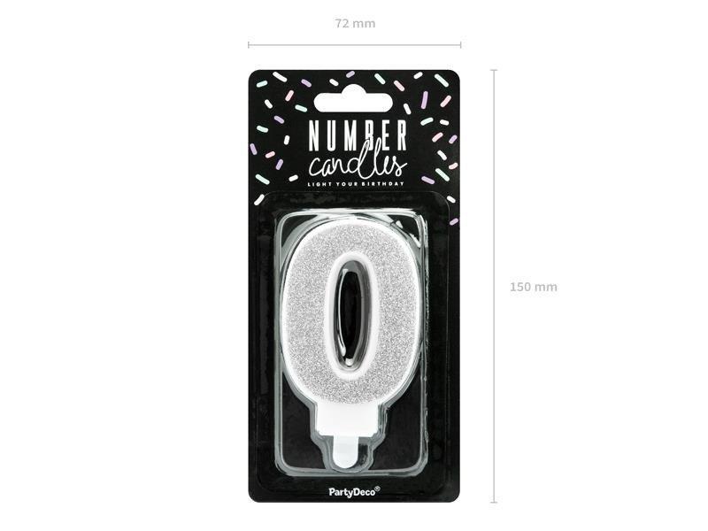 Birthday Candle Number 0