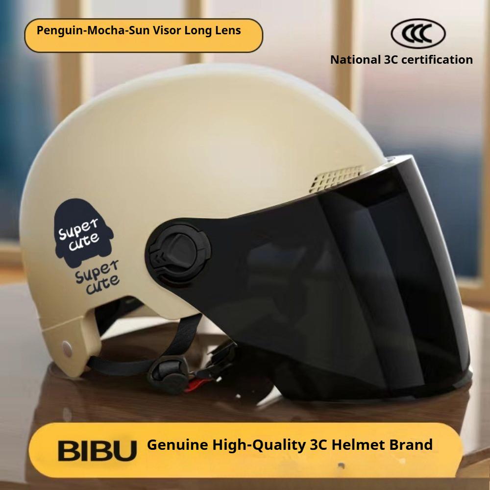 Electric Car Helmet Summer Unisex Battery Car Hard Hat Motorcycle Sun Protection Half Helmet