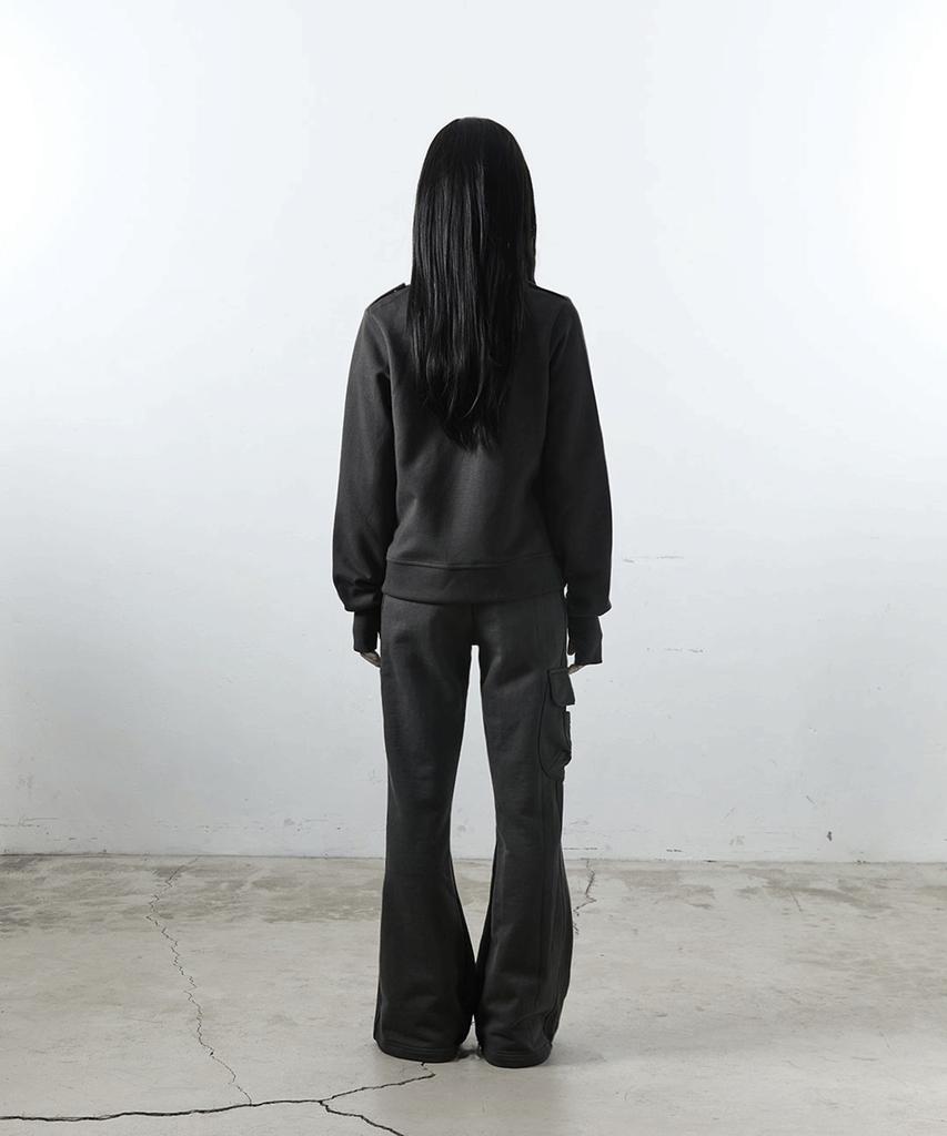 41PRAY Mini Pocket Bootcut Pants / Charcoal
