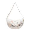 Canvas Bag Women's Large Capacity 2025 New Spring and Summer Casual Shoulder Messenger Bag Cute Dumpling Bag