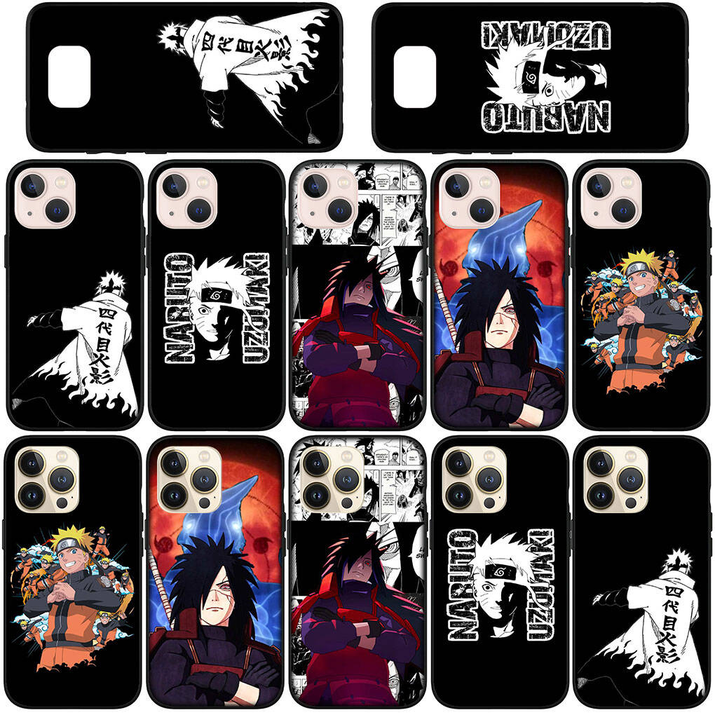 Phone Case for iPhone 17 15 16 Plus X Redmi Note 14 12 11 13 Pro Max Huawei P30 P20 Lite OPPO A60 A40 A80 A18 A16 A54 Madara Uchiha Anime Naruto Cover