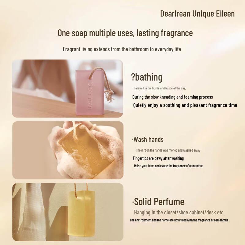 Dear lrean Osmanthus Fragrance Essential Oil Soap