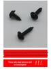Golden, Silver, and Black Self-Tapping Wide Head Screws with Washers