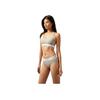 Calvin Klein Modern Gravity Kabelloser Rücken Sport-BH Damen Unterwäsche Kokosnussgrau F3785AD-020