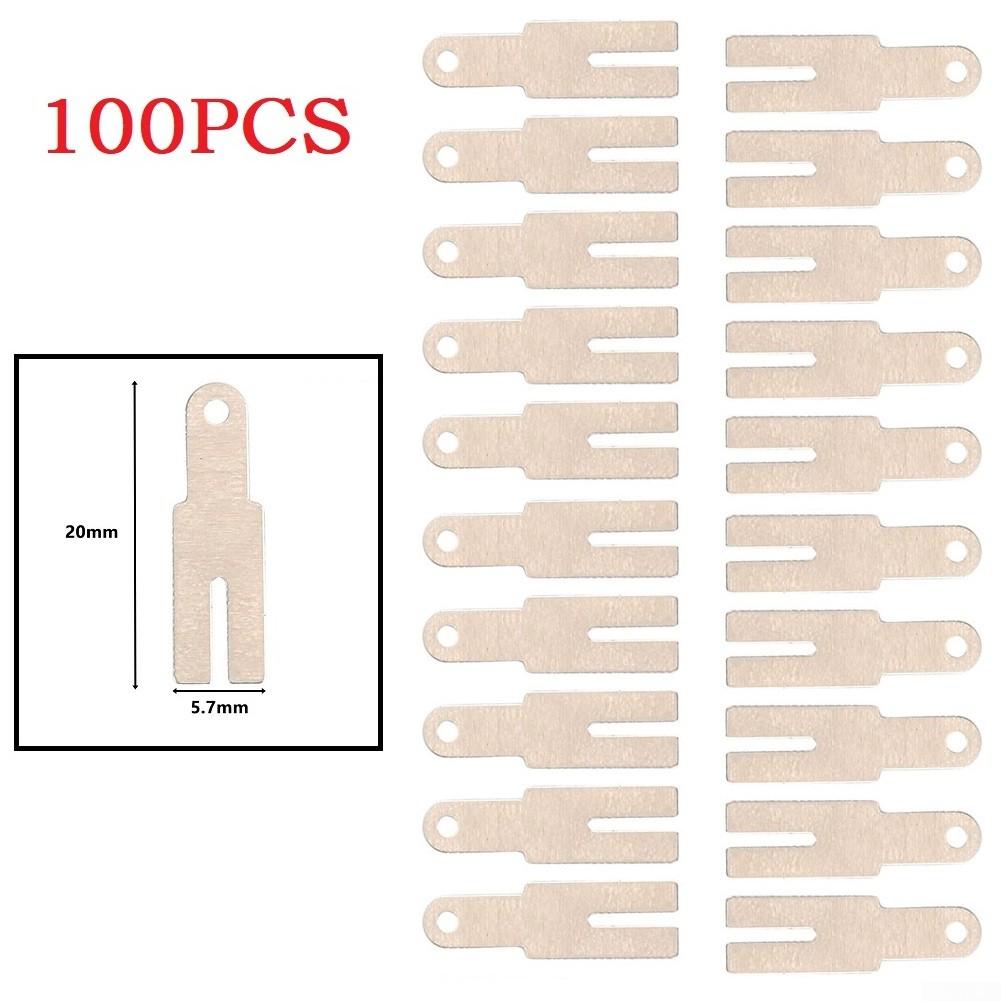 Nickelstreifen-Streifenblätter Y-Typ 100 Stück für Batteriepack