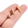 5/10Pcs Stainless Steel Cone Charms Pendants Retro Bullet Spike Bead Charm for Necklace Earring Bracelet Jewelry Making Findings