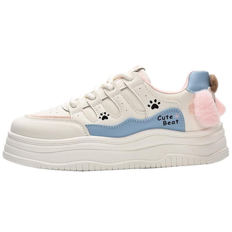 

Летние новые повседневные милые маленькие белые туфли на толстой подошве, туфли-хлебцы, кеды 3075 40 синий