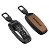 BYD Car Key Case: Metal & Leather for Qin Pro, Song Pro, Tang, Han Models