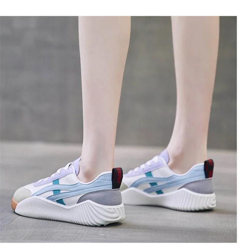 Fashion 2025 Outdoor Walking Shoes for Women Platform Casual Sneakers Designer Brand Luxury Female Wedges Chunky Hiking Woman Footwear