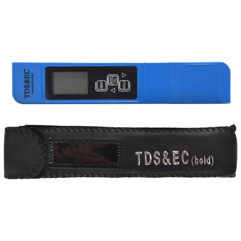 -FQYL TDS EC Meter Temperature Tester Pen 3 In 1 Function Conductivity Water Quality Measurement Tool TDS EC Tester 0-9990 Ppm 1