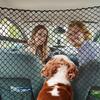 Dog Car Barrier Net Pet Car Divider Back Seat Barrier Net for Trucks, SUV,Full Sized Sedans Pet Restraint Car Backseat Divider Vehicle Gate Cargo Area