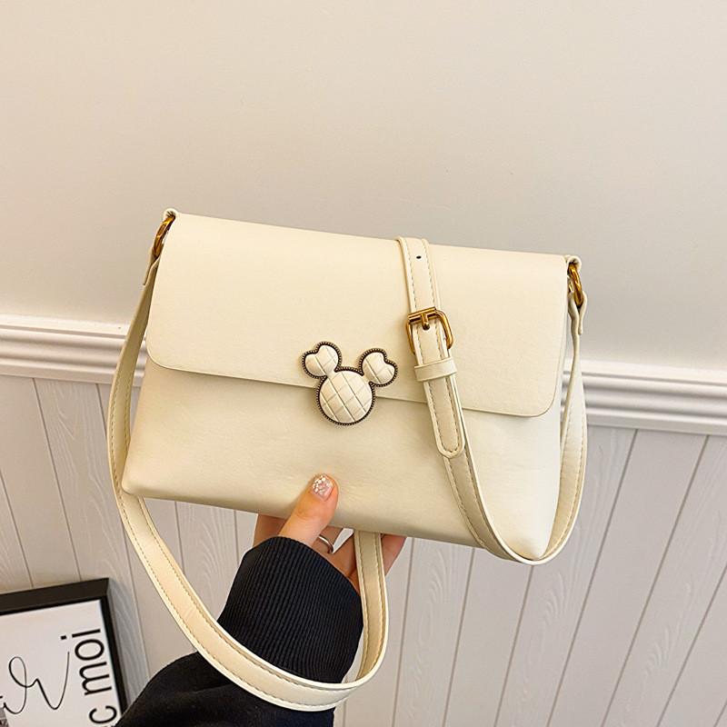 

2024 Spring New High-end Small Square Bag Underarm Women s Bag Retro Versatile Single Shoulder Diagonal Bag Urban Minimalist Style