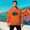 2025 New Hot-selling Men's Autumn and Winter Car Printing Sweatshirt Sweater Versatile Sports and Leisure Loose Hoodies Sweater