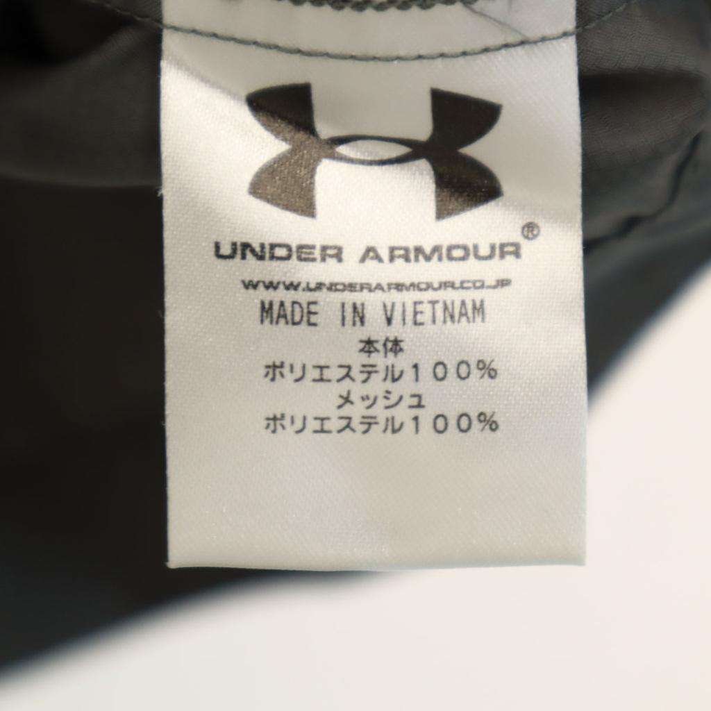 Under Armour Lightweight Food Jacket MD Neon Yellow Mesh Lining Men's Used