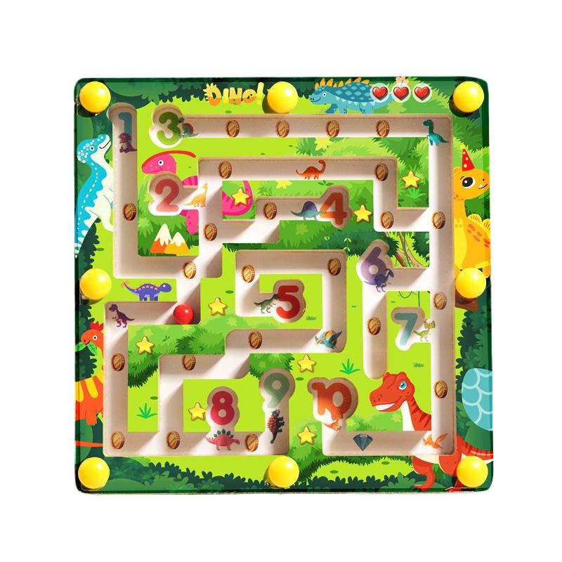 

Детские магнитные лабиринты Игры Монтессори Игрушки Баланс Контроль ручкой Трек Доска Логическое мышление Игра для мозга Раннее развитие Дорожные игрушки
