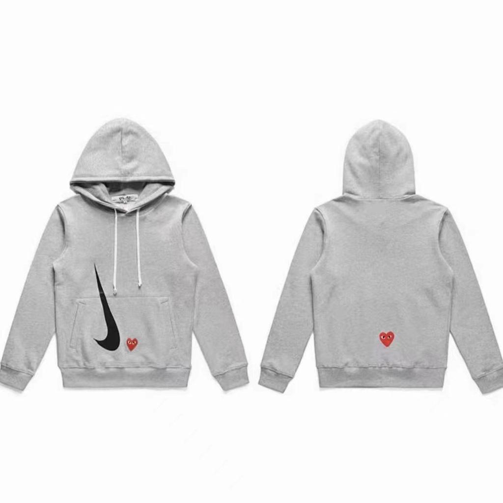 Chuan Jiu 2024 A/W Heart Hoodie: Unisex Stand Collar Zipper Pullover with Drawstring Hood