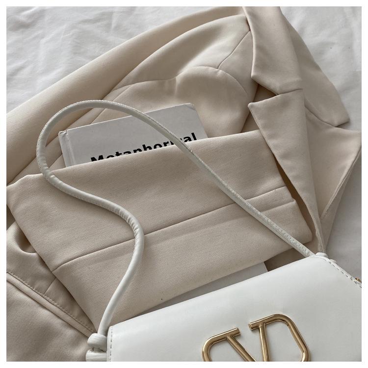 Frühlingsmode 2025: Damen Retro Einfarbig Achsel-Schultertasche mit Strukturdesign