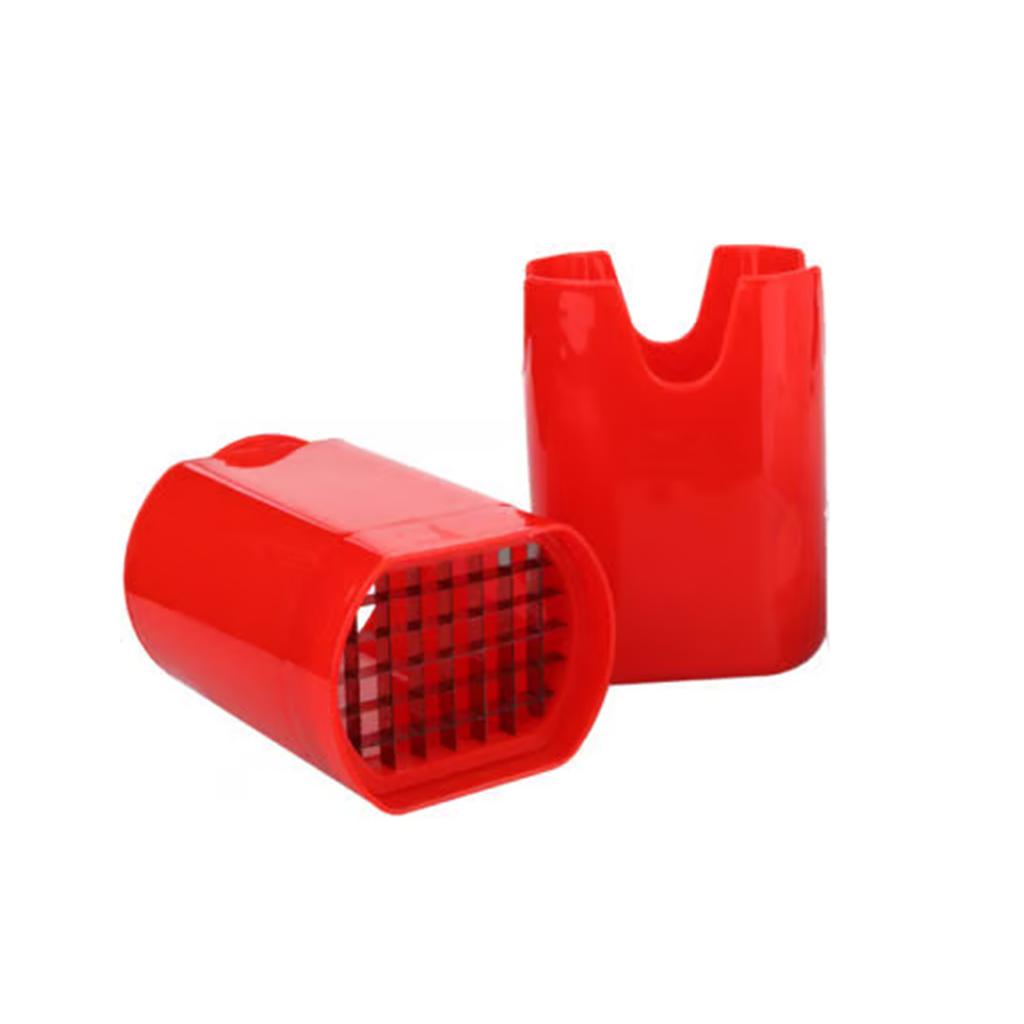 Stainless Steel Potato Cutter Household Quick Plastic Vegetable Cutter Fruit Radish Cucumber Fries Potato Cutter