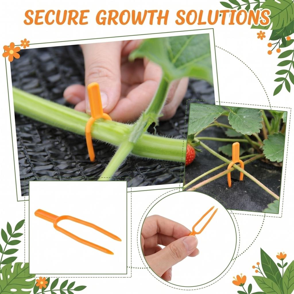 Clip Fissaggio Stolone Fragole, Morsetto Fissaggio Stolone Piante per Allenamento Giardino
