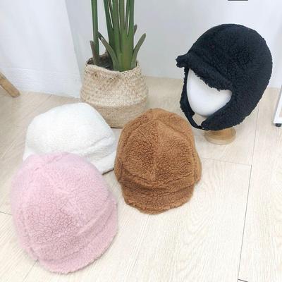 Winter Alltags Poggle Mini-Krempe Ohrklappenmütze