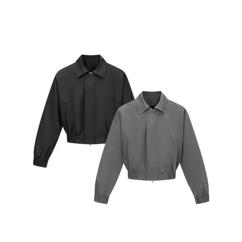 American Men's Spring and Autumn Bomber Jacket - Trendy, Loose-Fit High Street Baseball Style