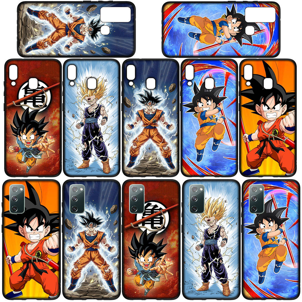 Phone Case for iPhone 17 15 16 Plus Redmi Note 14 12 11 13 Pro Max Huawei P30 P20 Lite OPPO A60 A40 A80 A38 A54 Cartoon Dragon Gokus Gohan Ball Cover
