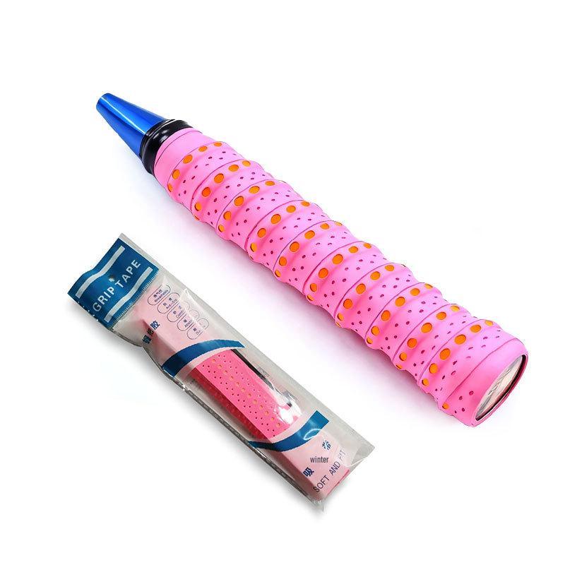 Dual-Color Non-Slip Dragon Bone Grip: Sweat-Absorbing Handle for Badminton, Tennis, and Bicycle Use