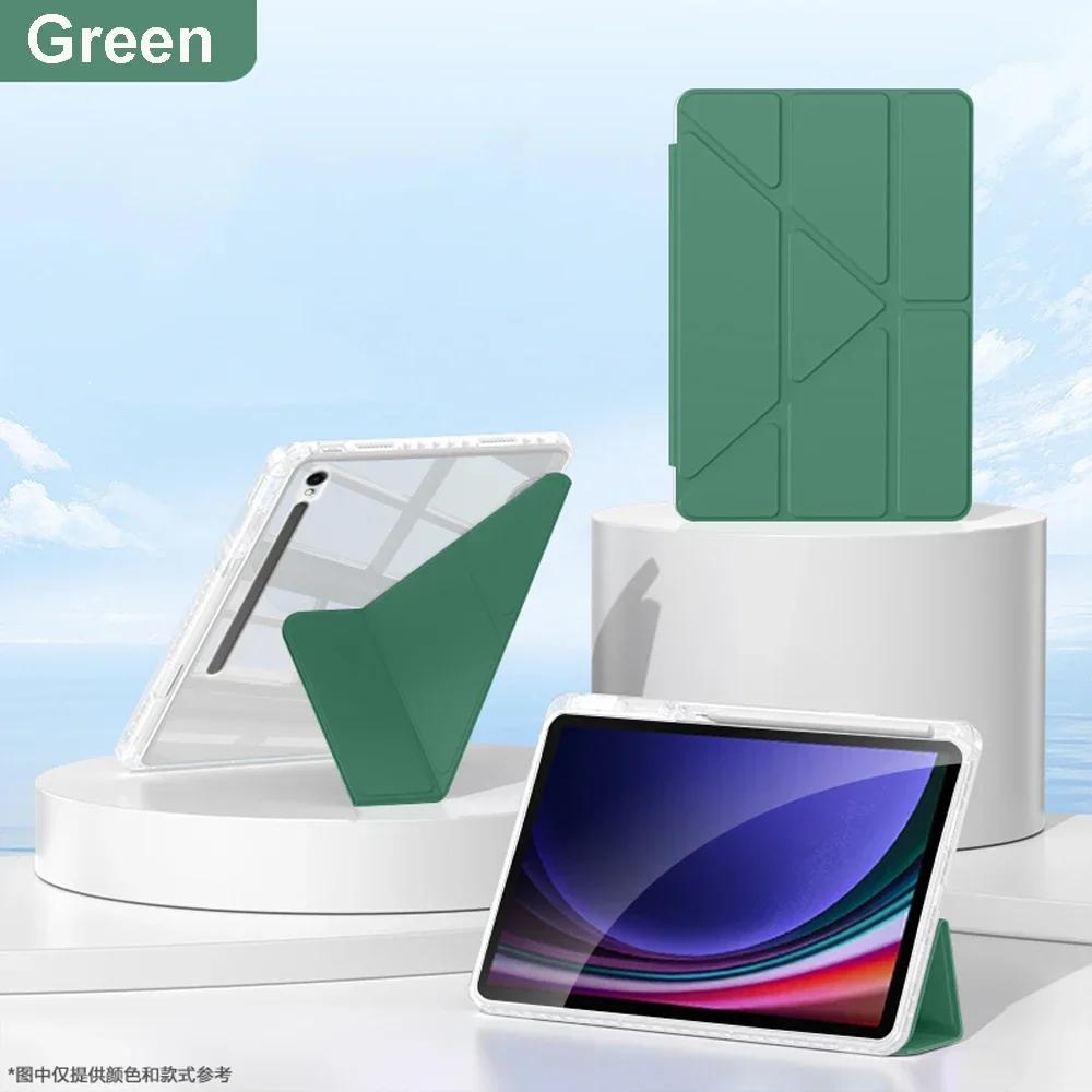Új Akril Samsung Galaxy Tab S11 Ultra S10 FE Plus Táblagép Tok Tab A11 + A9 S9 S8 S7 FE Plus 11 12.4 13.1 Hüvelykes Fedélhez