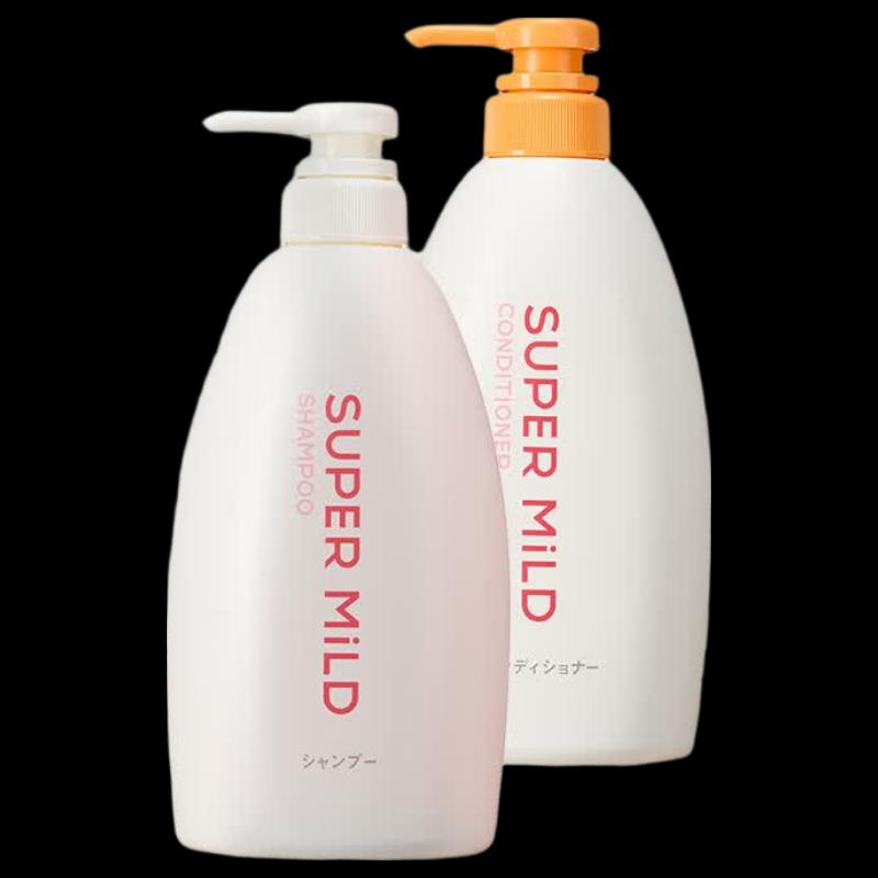 SUPER MiLD Volumizing & Smoothing Shampoo & Conditioner Set