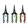 Plier Fishing Plier Fishing Tackle with Sheath and Coiled Lanyard Fishing Multitool Hook Remover Braided Line Cutter