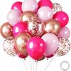 30pcs Chrome Latex Balloon White Pink Blue Helium Ball Wedding Adult Birthday Party Decoration Baby Shower Globos