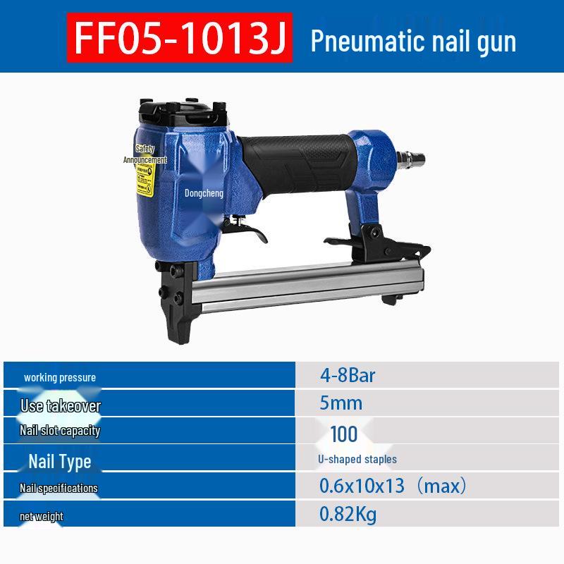 אקדח סיכות FF02/05-422J עם סיכות בצורת U - ללא תקיעות